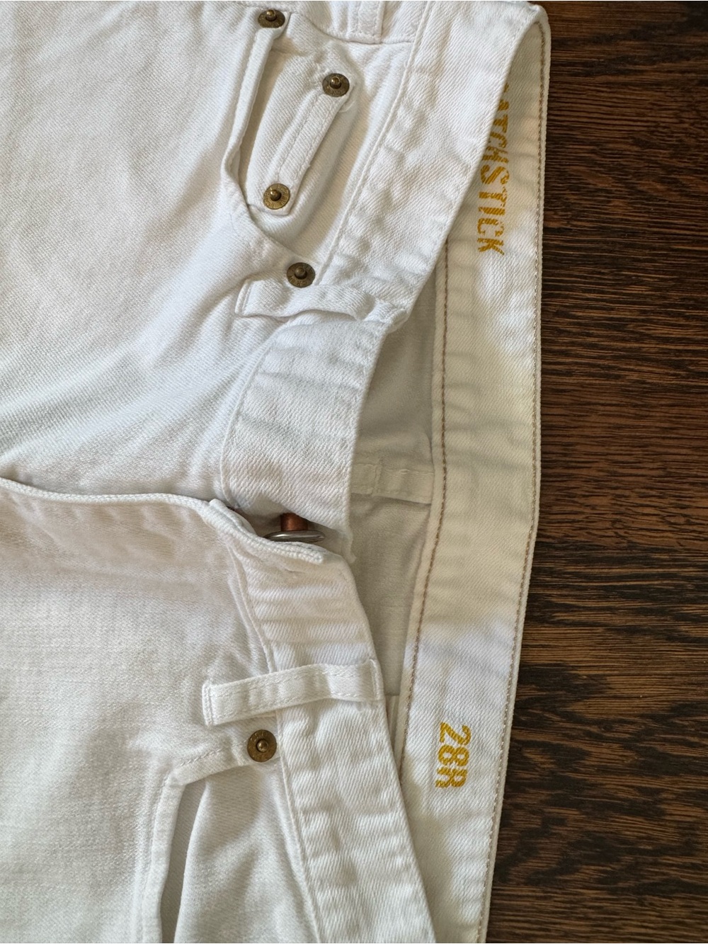 J. Crew Matchstick Women’s White Straight-Leg Jeans - Picture 4 of 8